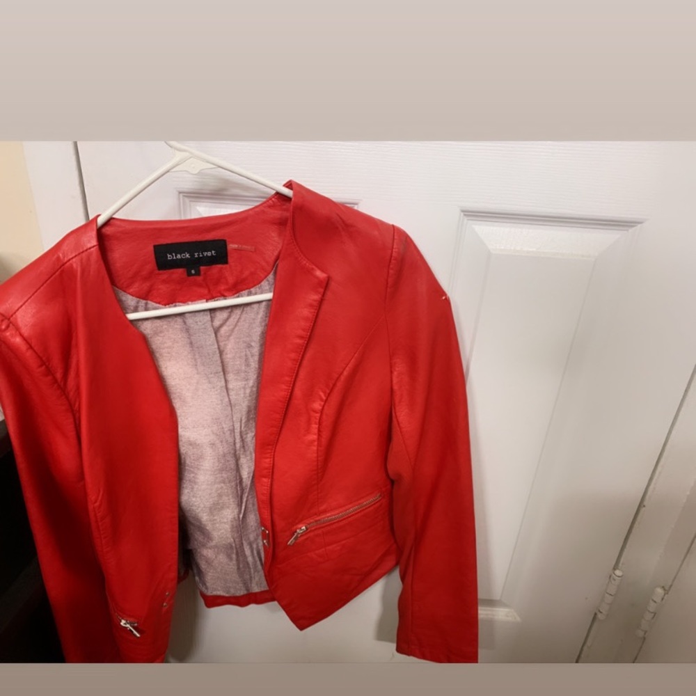 Red Leather Jacket